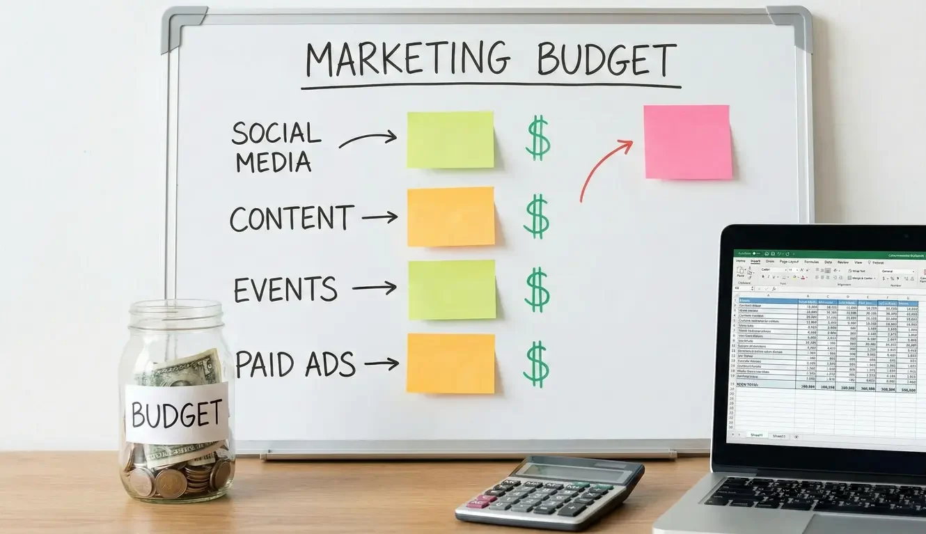 Marketing on a budget triage for SMB in 2026: what to prioritize first, low-cost channels that compound, and budget leaks to stop.